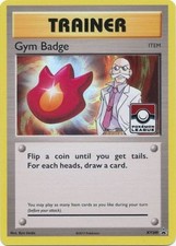 Gym Badge (Blaine) - XY209 - 2017 Pokemon League Exclusive - Holo - LP - XY Prom