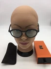 Meller Chauen CH4 Black Sunglasses 46-21-145 Blue Lens