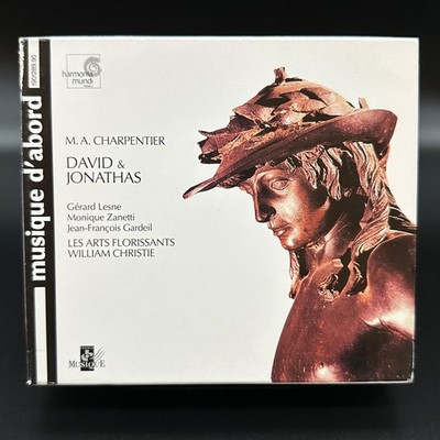 Charpentier DAVID & JONATHAS Christie Lesne [Harmonia Mundi 2 CD] Box G, CDs NM