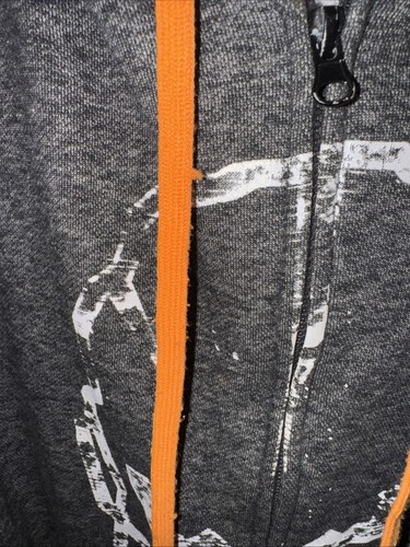 Call of Duty Black Ops COD Video Game Hoodie Gray Black Mens Large Zip Up Xbox - Picture 5 of 8