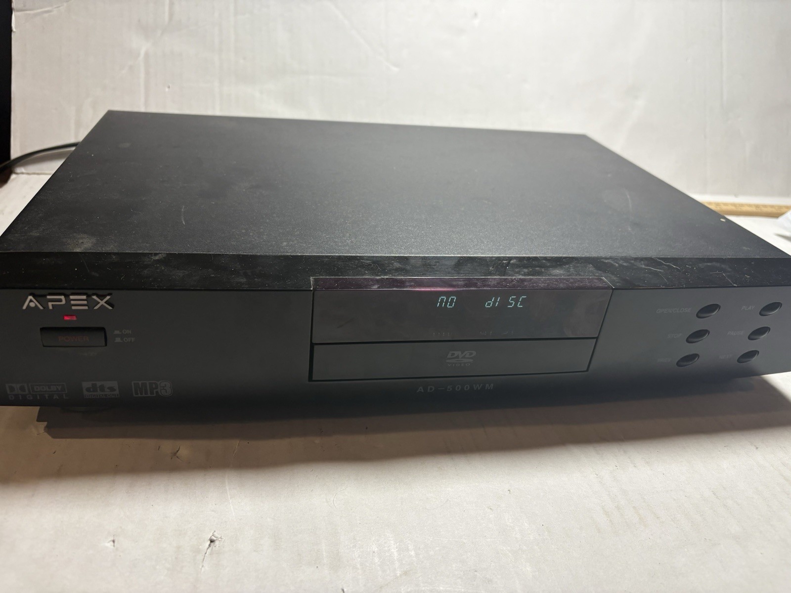 Apex Ad-500wm Dolby Digital Surround Sound DVD/Player Tested