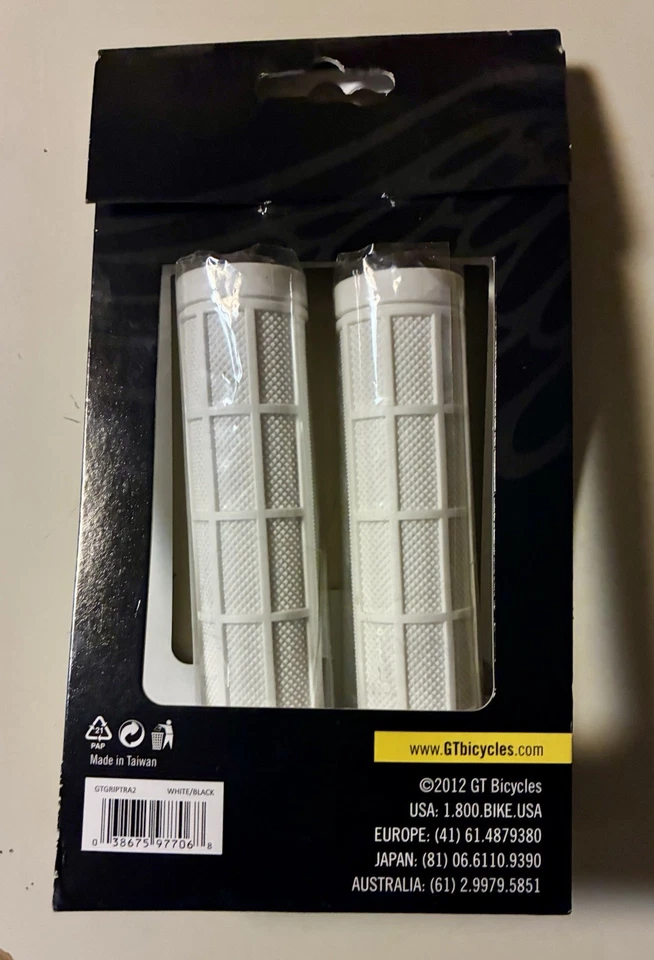 GT Wing Logo Gel Mountain BMX Bike Lock On Grips Free USA Shipping :) - Image 2 of 4