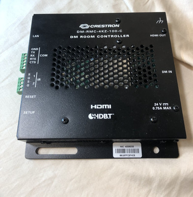 Crestron DM-RMC-4KZ-100-C DigitalMedia Receiver Room Interface Controller k910