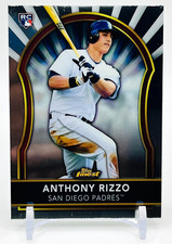 2011 Topps Finest Anthony Rizzo #97 RC Rookie Card San Diego Padres. rookie card picture