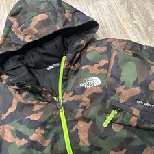 The North Face Little Kids 6 Freedom Insulated Dryvent Coat Tnf Blk Camo Jacket