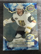 2021-22 Upper Deck Ice - Ice Premieres Ice Blue 152 Daniil Miromanov Vegas