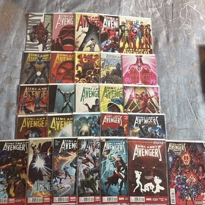 Uncanny Avengers #1-25 Complete Run (Marvel 2012) +Annual 