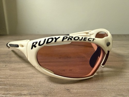 RARE VINTAGE 90s RUDY PROJECT TAYO CREAM EDITION CYCLING SUNGLASSES
