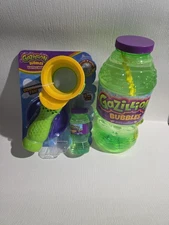 Gazillion Bubbles VorTech Wand and 2 Liters Bubble Solution for Kids with Bubble