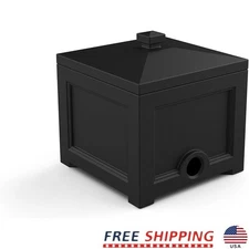 Garden Hose Storage Bin Outdoor Durable Plastic Holder Parcel Drop Box 100ft New