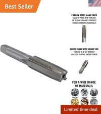 Durable Carbon Steel 5/8"-11 Taper Tap - Ideal for Re-threading Projects
