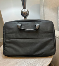 14" Tablet Laptop Bag Carrying Case Padded Shoulder Strap Black EUC