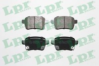 LPR BremsbeläGe Bremsbelegsatz Hinten Passend FüR Fiat 500/595/695 500L