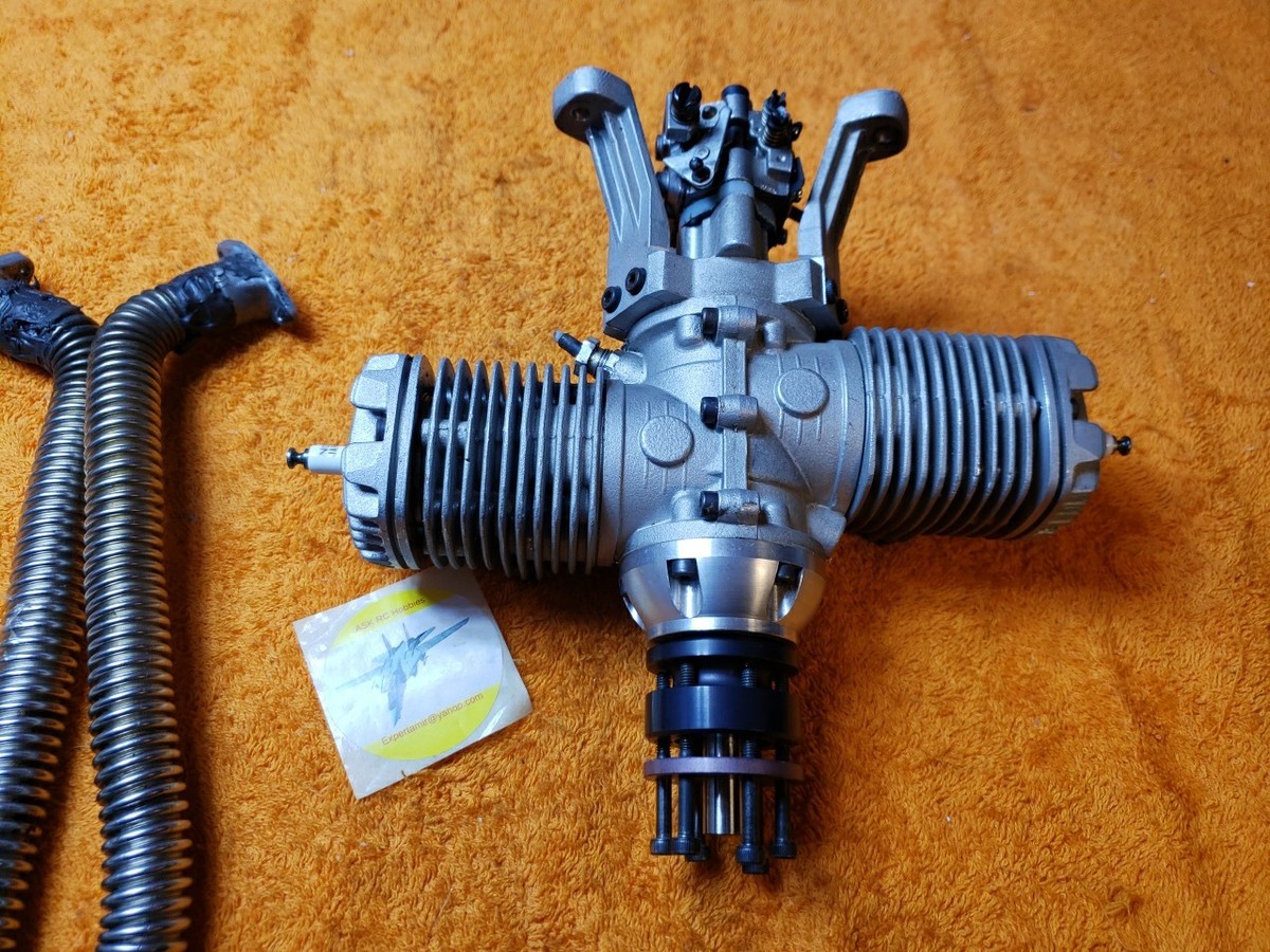 Webra Engine - Webra 40CC Twin BOXER - Webra RC Gas Motor - KIK25