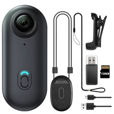 4K Mini Body Camera 128GB Waterproof Wearable Hands Free Recording Magnetic