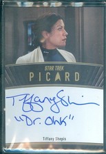 Picard Season 2 & 3  Tiffany Shepis as Dr Ohk  Inscription  Autograph Card