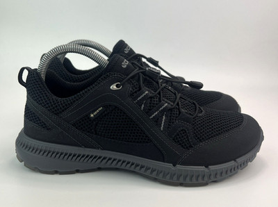 Ecco Terracruise II wasserdichter Damen-Walking-Sneaker Gote-Tex schwarz UK 5 5,5