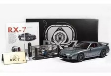 Diecast Car 1/18 Mazda RX-7 SPIRIT R (Metallic Gray) [PLM22001-04]