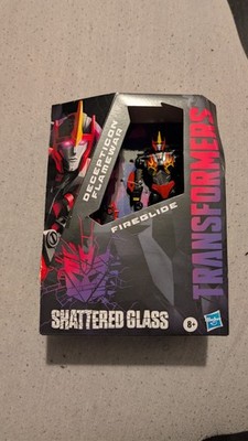 Hasbro Transformers Shattered Glass Fireglide inkl. Comic , Original verpackt