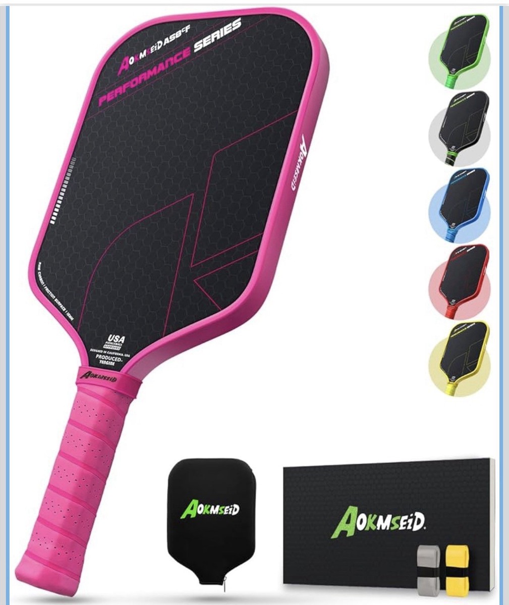 Aokmseid Performance Series Pickleball Paddle - Toray T700 Raw