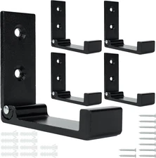 Aynoo Folding Coat Hooks 5Pcs Folding Wall Hooks Metal Heavy Duty Coat Towel ...
