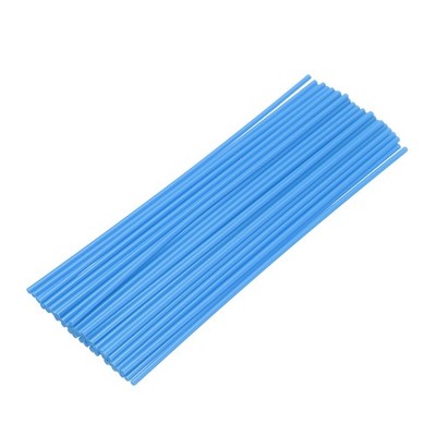 3D Pen Printer Filament Refill, Blue PCL Eco-Filament Strands Pack of 50