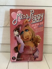 Vintage Muppet Colorforms Lot Miss Piggy and Kermit the Frog 1980