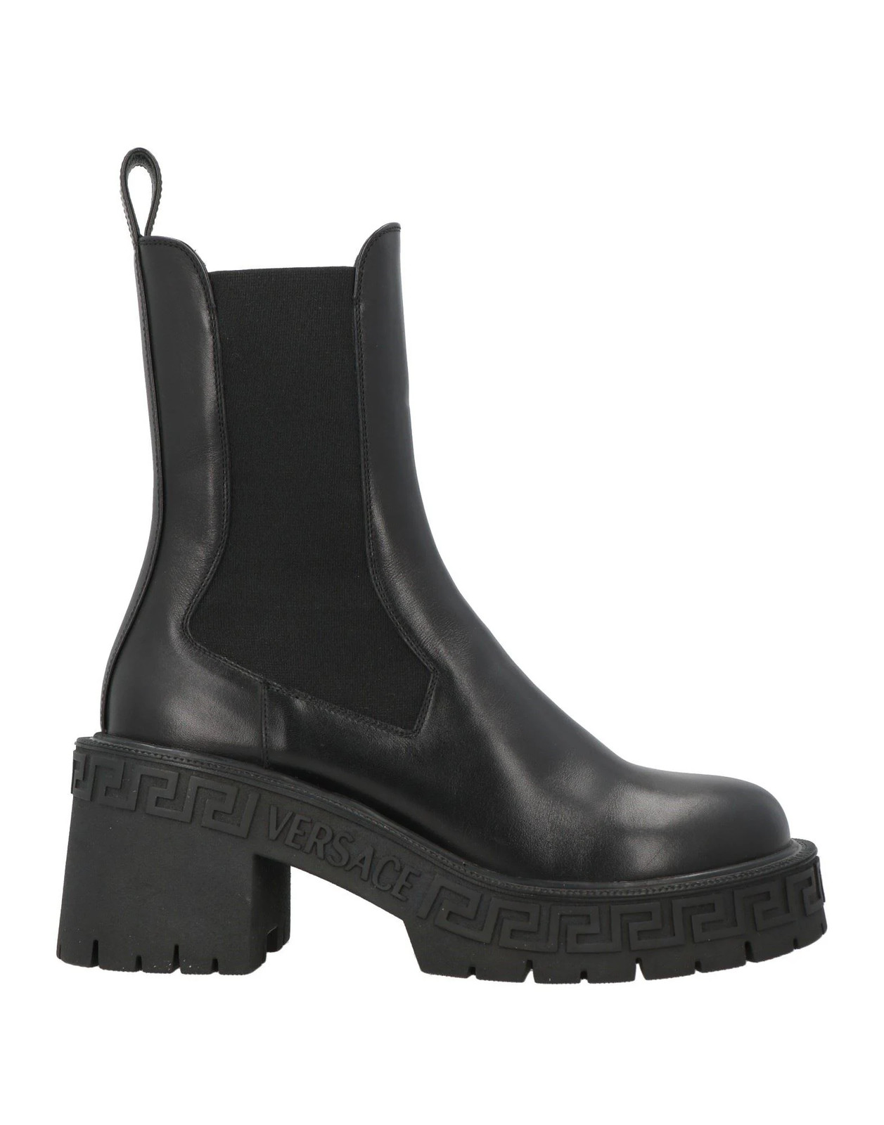 Versace - Women - Leather Ankle boots - Black 193690₽