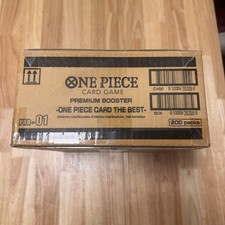 One Piece English TCG: The Best Premium Booster Box Case 10 Boxes PRB-01