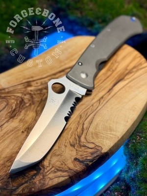 Spyderco Bob Lum Tanto C46TI (1998-2000), ATS-55 steel, New no box