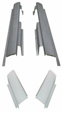 Rocker Panels Ford Focus 2000-2007 4 Door With Rear Extensions New Pair