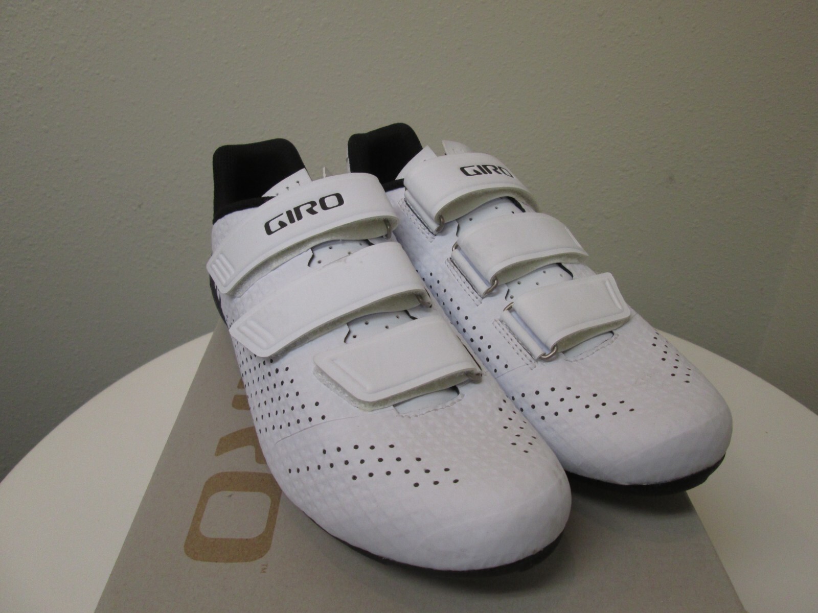 Giro Stylus Men's Road Cycling Shoes Mens 42 eu 9 us 8 uk, new white eBay