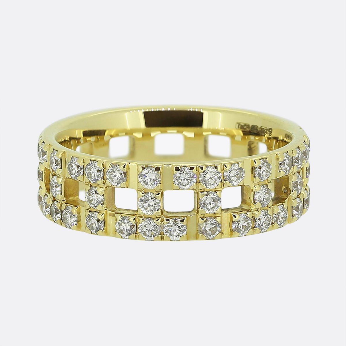 Tiffany Tiffany T True Wide Diamond Ring