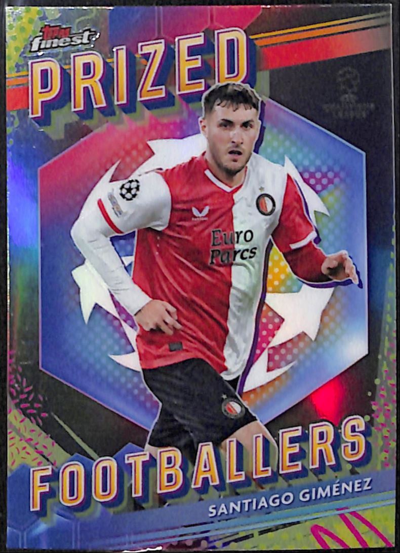 Santiago Gimenez 2023 Finest UEFA Club Competitions Prized Footballers Feyenoord