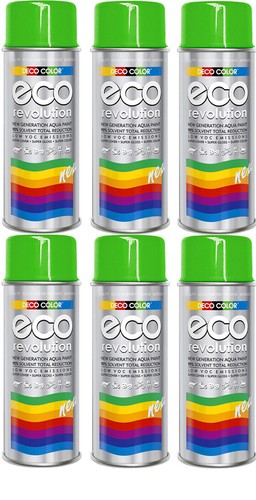 6er Sparpack DECO COLOR ECO 400ml Lackspray RAL wasserbasis Sprühfarbe Farbspray - Bild 18 von 32