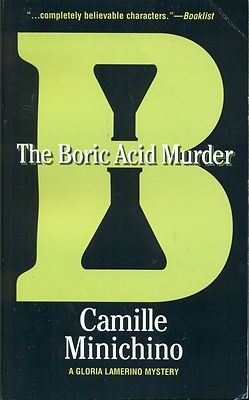 BOREC ACID MURDER by CAMILLE MINICHINO WORLDWIDE PB 2002 2004 Gloria Lamerino
