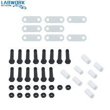 For Double Eye Spring 3500-7200lbs 3-1/8" Trailer Tandem Axle Shackle Kit