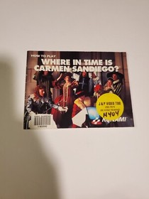 Where in Time is Carmen Sandiego (Nintendo NES, 1991) ☆ Authentic ☆