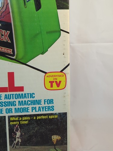 Pasaporte de fútbol Coleco Mr. Quarterback vintage 1977 hecho en EE. UU. caja original - Imagen 3 de 15