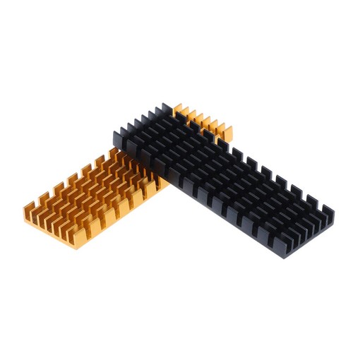 1Set For M.2 NGFF NVMe 2280 PCIE SSD Aluminum Cooling Heat Sink With Thermal Pad - Bild 6 von 12