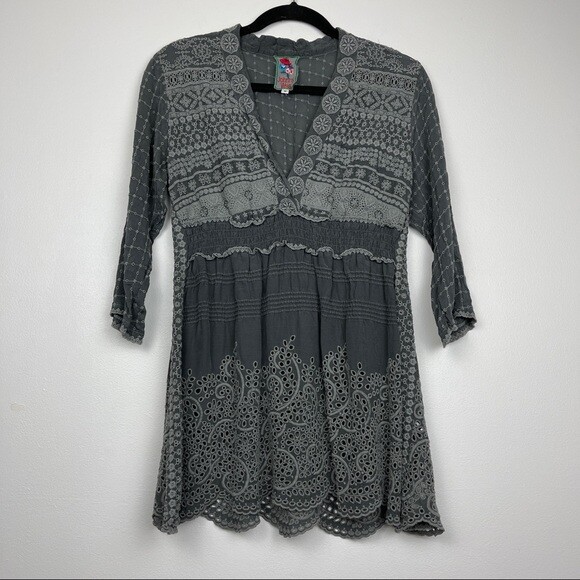 johnny was boho cropped top