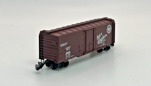 Z Scale Micro-Trains 14905 Route Of The Eagles Box Car Original Box - Picture 6 of 8