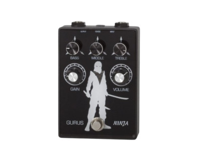 Gurus Ninja Hi-Voltage Tube Distortion Pedal   Hochwertige Röhrenverzerrung