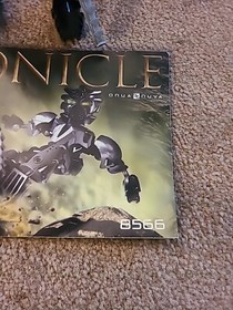 LEGO BIONICLE #8566 Toa Onua Nuva (2002) Complete w Instructions 