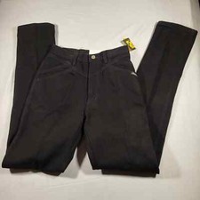 NWT Rockies Jeans Womens 30/11 X-Long Straight Leg High Rise Black Vintage