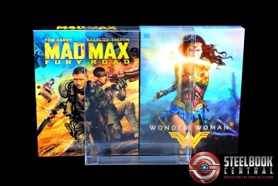 SCF8 Blu-ray Steelbook Protectors For HDZeta Lenticular Fullslip (Pack of 5)