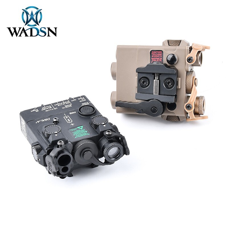 WADSN DBAL A2 Red Green Blue Laser Sight White LED