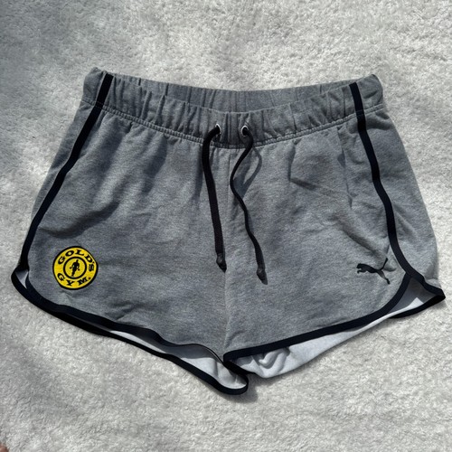 Puma x Gold's Gym Shorts Damen L grau Female Bodybuilder Shorts 3" Track - Bild 1 von 9