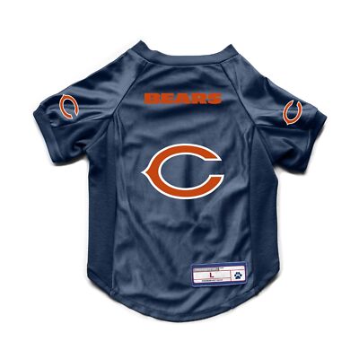 Chicago NFL Bears Football Pet Stretch Jersey - Big Dog