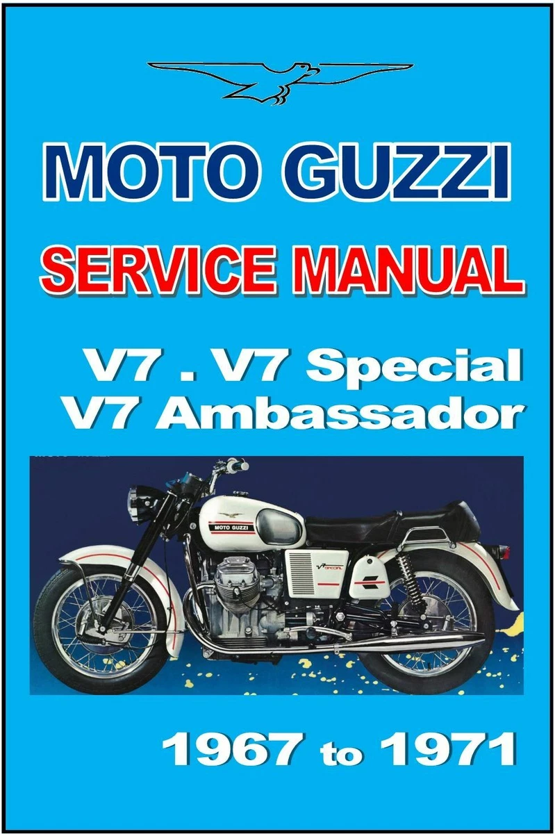 25+ Moto Guzzi Motorcycle Repair Manuals & Literature for sale